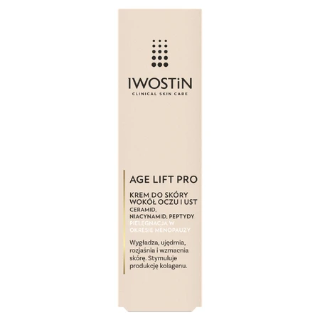 Iwostin Age Lift Pro, Augen- und Lippencreme, 15 ml