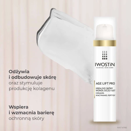 Iwostin Age Lift Pro, Augen- und Lippencreme, 15 ml