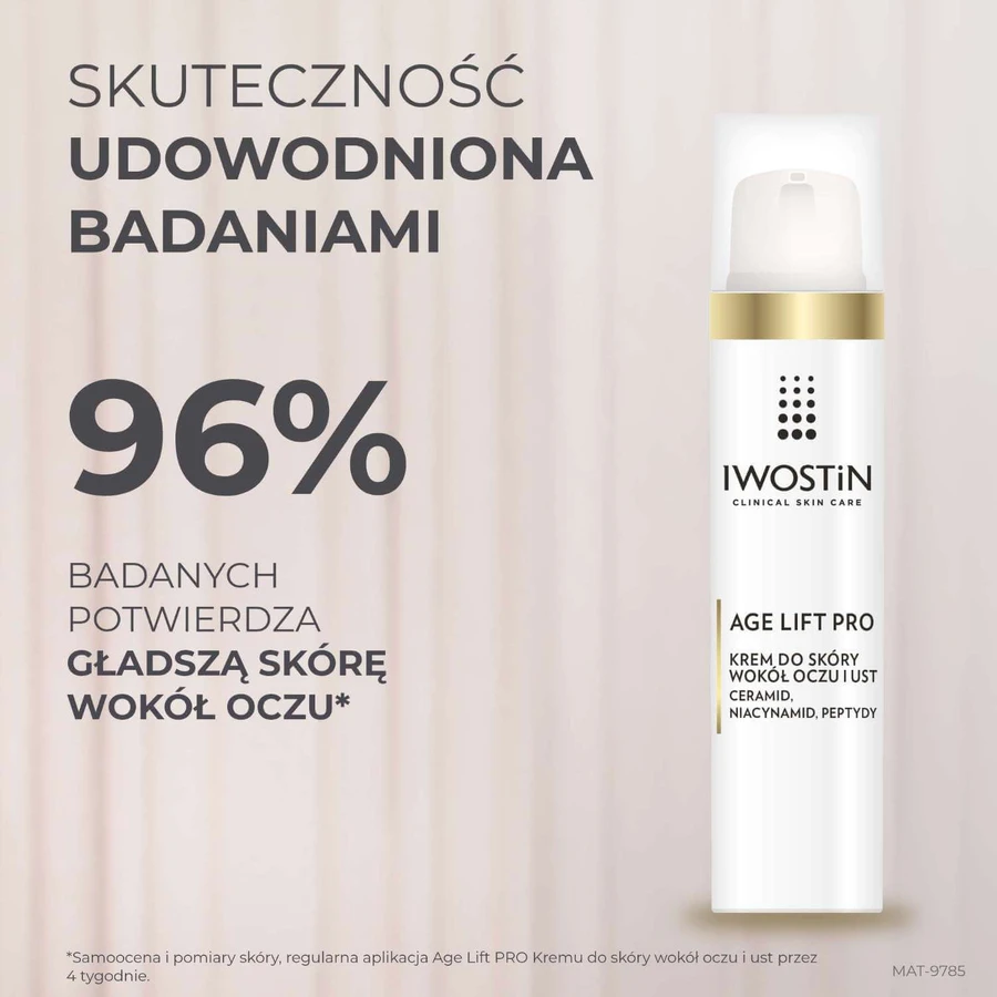 Iwostin Age Lift Pro, Augen- und Lippencreme, 15 ml
