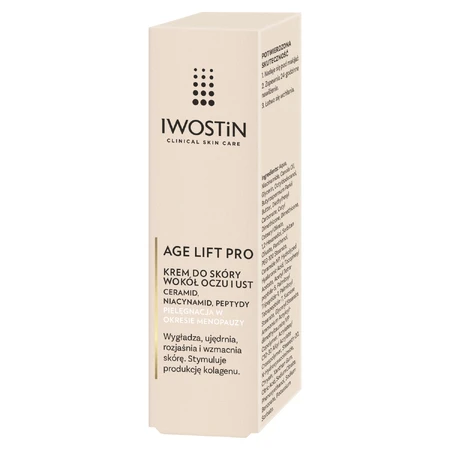 Iwostin Age Lift Pro, Augen- und Lippencreme, 15 ml