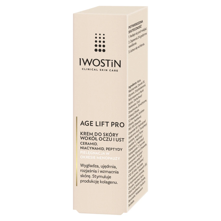 Iwostin Age Lift Pro, Augen- und Lippencreme, 15 ml
