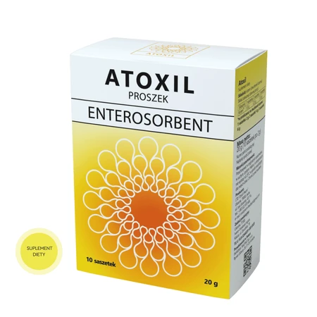 Atoxil Enterosorbent powder, 10 sachets, Orisil-Pharm