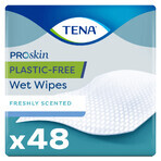 Tena ProSkin Plastic-vrije vochtige doekjes, 48 stuks Tena ProSkin Plastic-vrije vochtige doekjes, 48 stuks