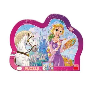 Rapunzel Rahmenpuzzle, 3 Jahre+, 25 Teile, Dino