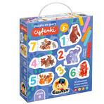 CzuCzu Puzzles to pair Numbers, puzzles for children, from 3 years old, 48 elements CzuCzu Puzzles to pair Numbers, puzzles for children, from 3 years old, 48 elements