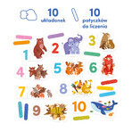 CzuCzu Puzzles to pair Numbers, puzzles for children, from 3 years old, 48 elements CzuCzu Puzzles to pair Numbers, puzzles for children, from 3 years old, 48 elements