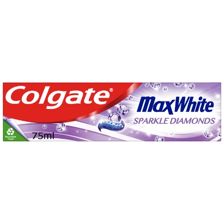 Colgate Max White Sparkle Diamonds tandpasta, 75 ml