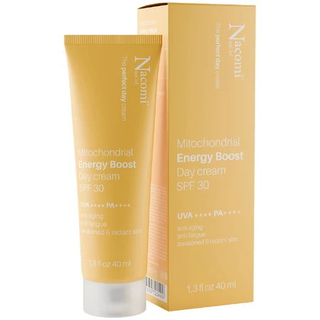 Nacomi Next Level, crème énergisante avec protection mitochondriale, SPF 30, 40 ml