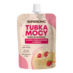 Supersonic Tube of Power, peanut cream, white chocolate raspberry flavor, 50 g