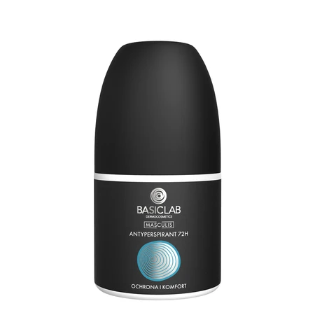 BasicLab Masculis, antiperspirant 72h, protection and comfort, 60 ml