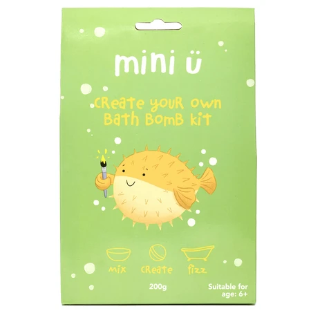 Mini U, Set zur Herstellung von glitzernden Badekugeln, 200 g