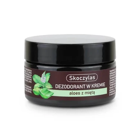Skoczylas, déodorant en crème, aloe vera et menthe, 60 ml
