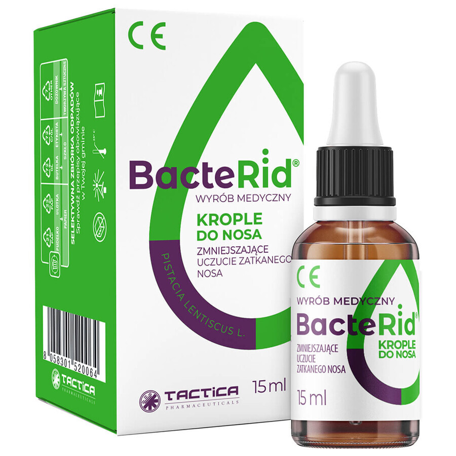 Bacterid, neusdruppels, 15 ml