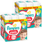 Pampers Pants set, diapers, size 7, 17 kg+, 2 x 114 pieces