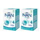 Juego Nestl&#233; NAN Optipro 4, Leche modificada Junior para ni&#241;os mayores de 2 a&#241;os, 2 x 650 g