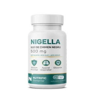 Nigella Black Cumin Oil, 500 mg, 60 softgels, Nutrific