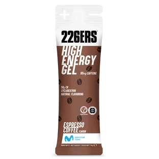 226Ers High Energy Gel Caffeine, Energie-Gel mit Koffein, Espresso-Kaffee, 76 g