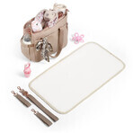 BabyOno, kinderwagenzak, Carmen, beige + knuffeldoekje, Blinky Cloud, 1 gratis artikel BabyOno, kinderwagenzak, Carmen, beige + knuffeldoekje, Blinky Cloud, 1 gratis artikel