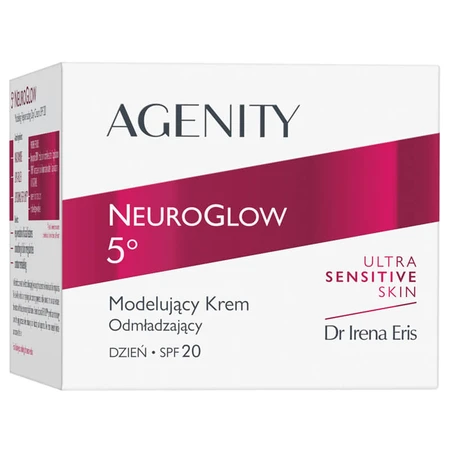 Agenity 5° NeuroGlow, modeling rejuvenating day cream, SPF 20, 50 ml