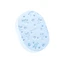 Bath sponge, +0 months, Light Blue, 1 piece, Babyono