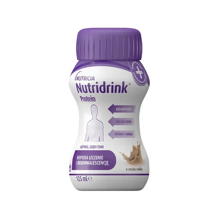 Nutridrink Protein kit, préparation nutritionnelle, goût moka, 12 x 125 ml
