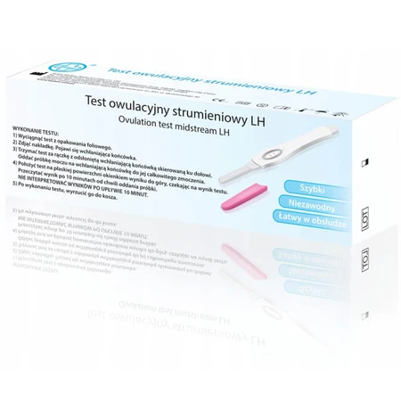 Testeo, Ovulationstest, LH-Fluß, 7 Stück
