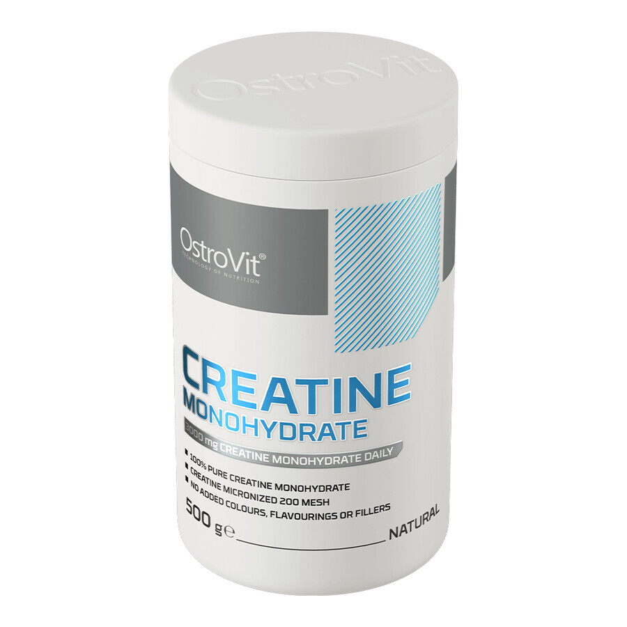 OstroVit Creatina monoidrato, gusto naturale, 500 g