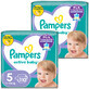 Pampers Active Baby set, diapers, size 5, 11-16 kg, 2 x 110 pieces