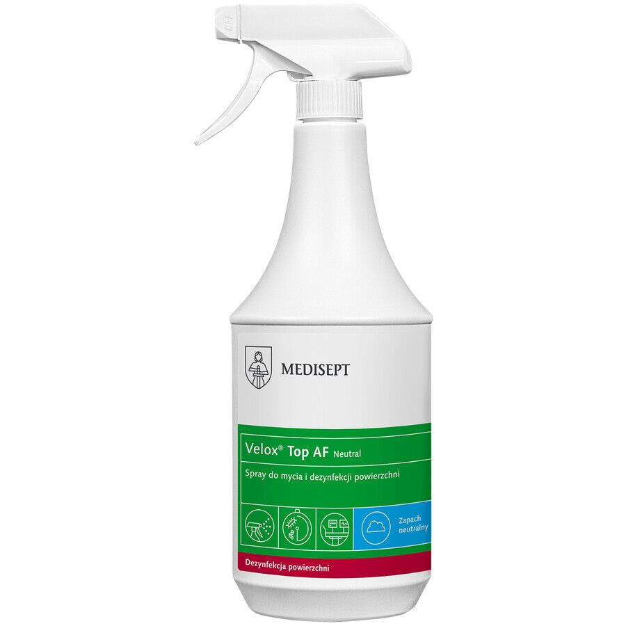 Medispet Velox Top AF, dezinfectant fără aldehide, 1 L