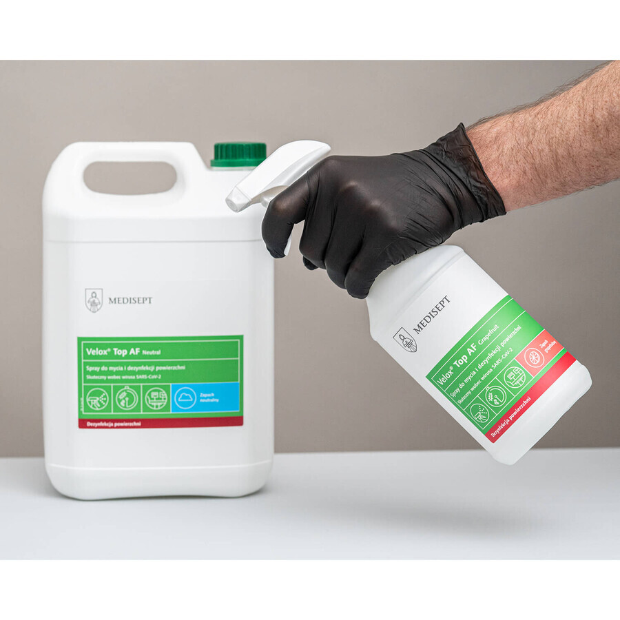 Medispet Velox Top AF, dezinfectant fără aldehide, 1 L