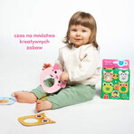 CzuCzu Animali, puzzle con foro per bambini, da 12 mesi, 14 pezzi CzuCzu Animali, puzzle con foro per bambini, da 12 mesi, 14 pezzi