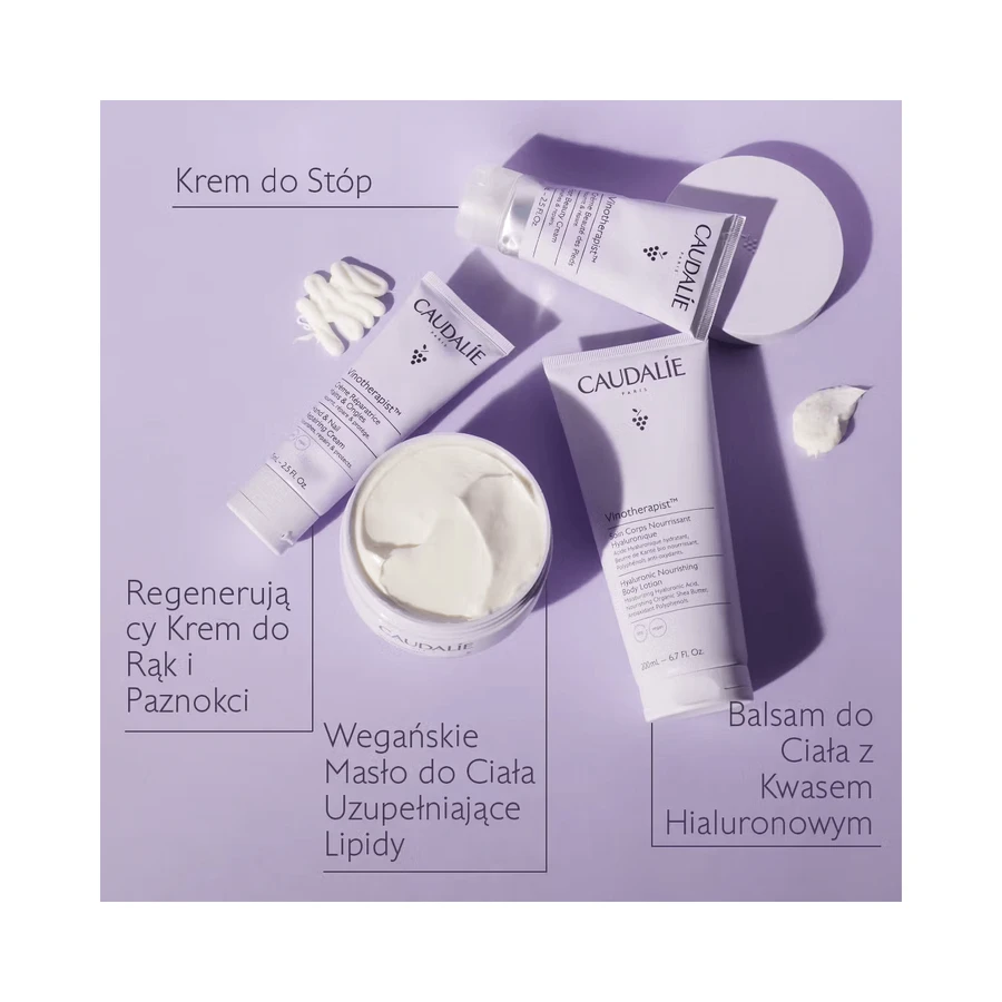 Caudalie Vinotherapist, regenerierende Hand- und Nagelcreme, 75 ml