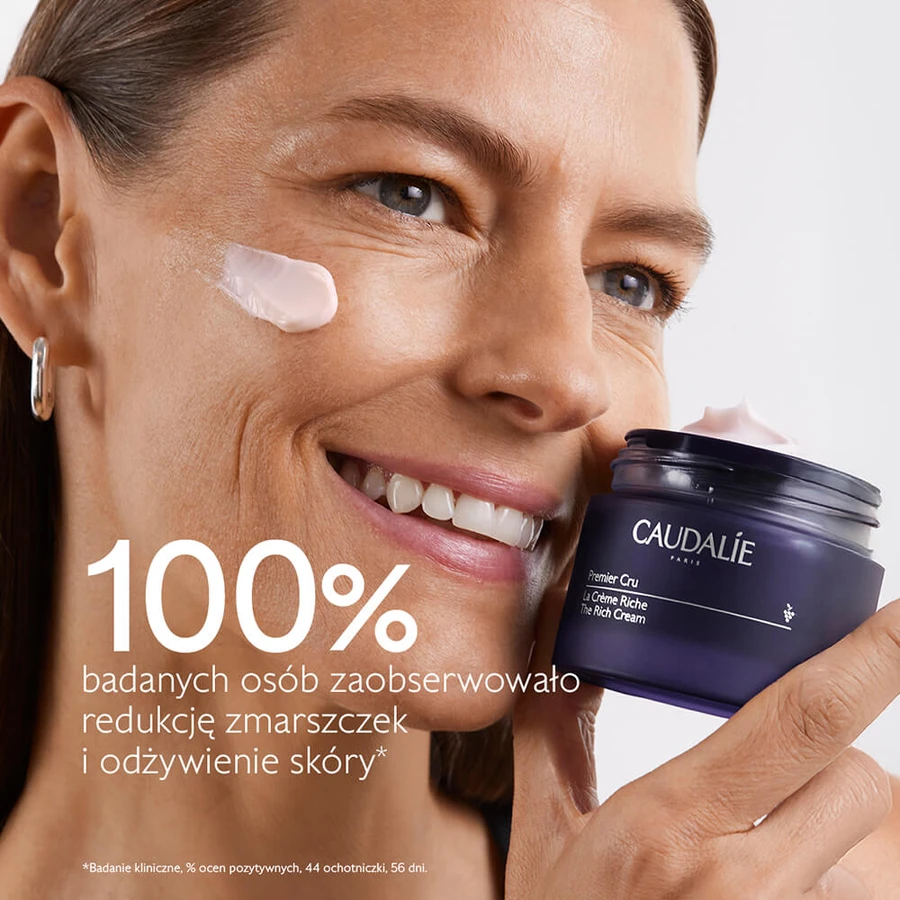 Caudalie Premier Cru, rijke textuur gezichtscrème, 50 ml