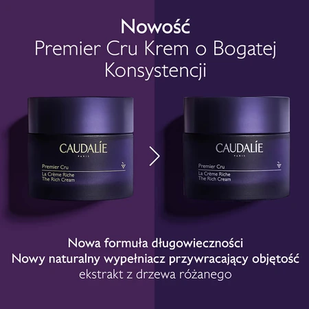 Caudalie Premier Cru, rijke textuur gezichtscrème, 50 ml
