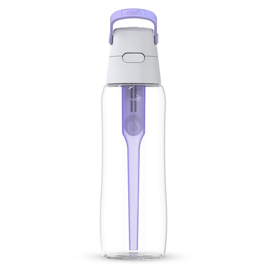 Dafi Solid, filter bottle, lavender, 0.7 l + water filter, 1 piece