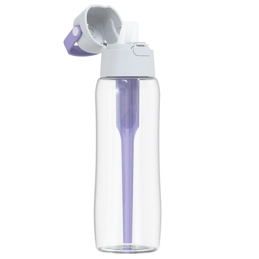 Dafi Solid, filter bottle, lavender, 0.7 l + water filter, 1 piece