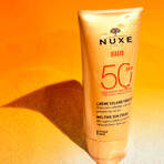 Nuxe Sun, deliziosa crema solare per il viso, SPF 50, 50 ml + borsa da spiaggia in omaggio