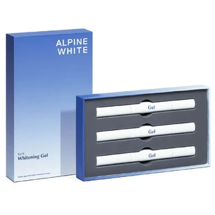 Alpine White Whitening, Aufhellendes Zahngel, 3 x 2 ml
