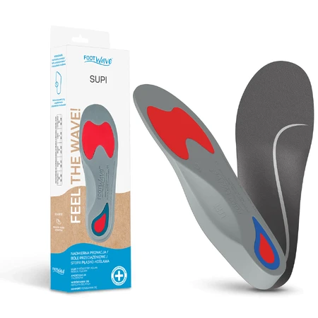 FootWave Supi, plantillas ortopédicas, XSmall, 35-38, 1 par