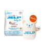 Jelp Baby 0+, praf de spălat hipoalergenic, alb, 1,35 kg + ursuleț de pluș gratuit