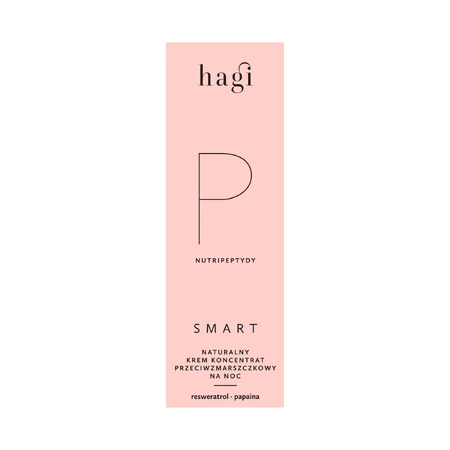 Hagi Smart P, natural anti-wrinkle cream-concentrate, for night, 50 ml