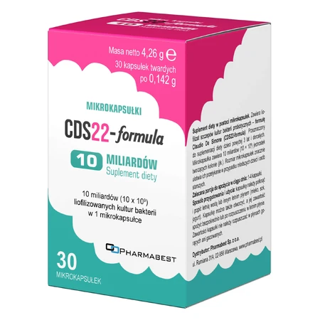 CDS22-formula Microcápsulas 10 mil millones (antes Vivomixx Microcápsulas), 30 unidades