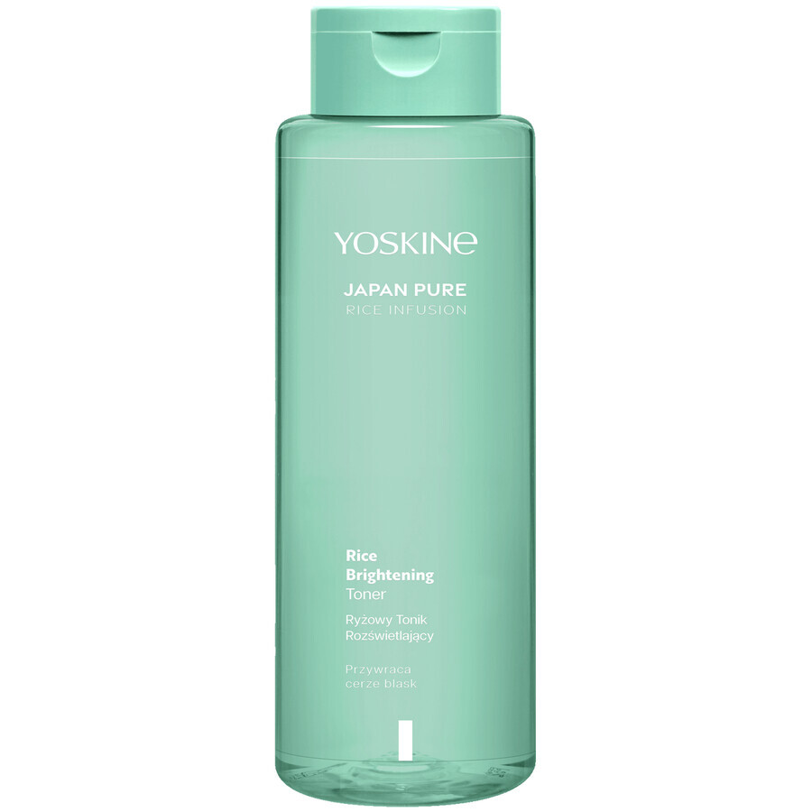 Yoskine Japan Pure Rice Infusion, tonic facial iluminator din orez, 400 ml