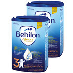 Set Bebilon Advance Pronutra 3 Junior, formulă nutritivă pe bază de lapte, după 1 an, 2 x 800 g Set Bebilon Advance Pronutra 3 Junior, formulă nutritivă pe bază de lapte, după 1 an, 2 x 800 g