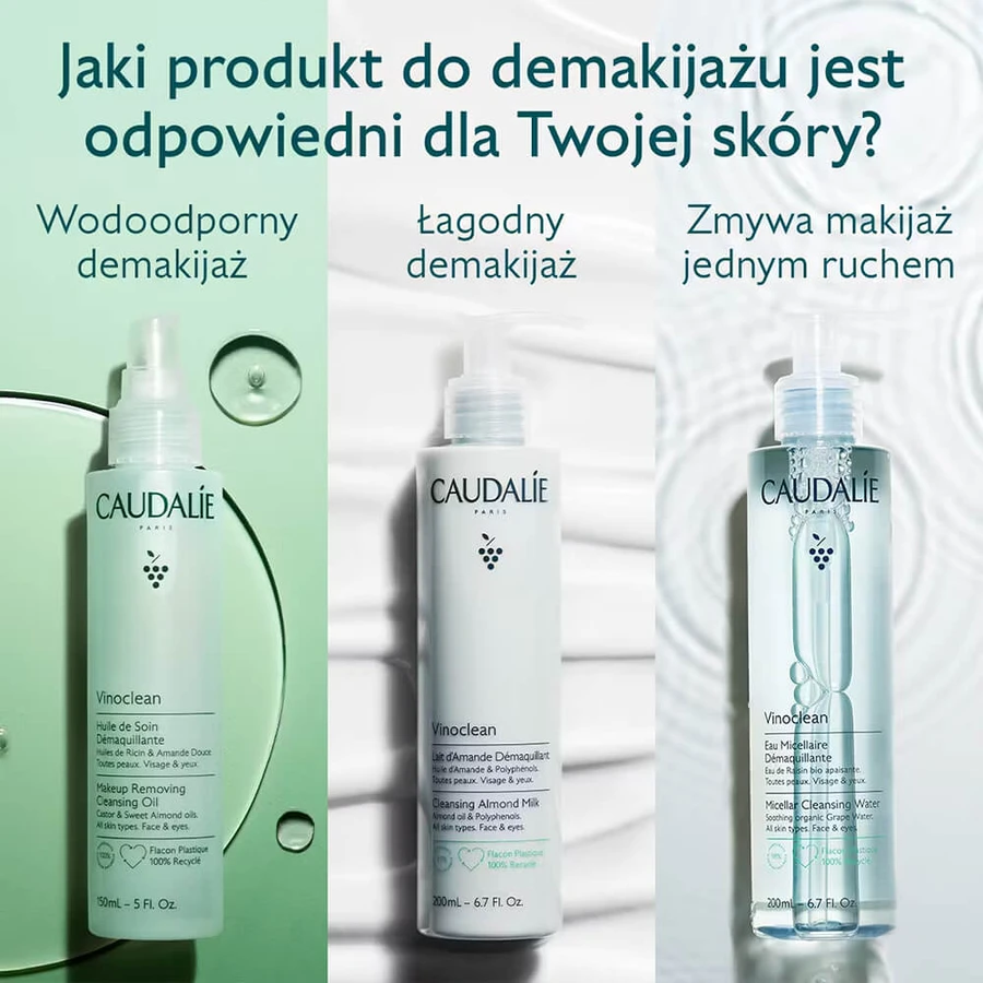Caudalie Vinoclean, mizellarer Make-up-Entferner, 200 ml