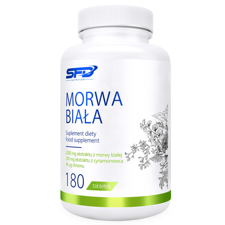 SFD Maulbeere Weiß, 180 Tabletten