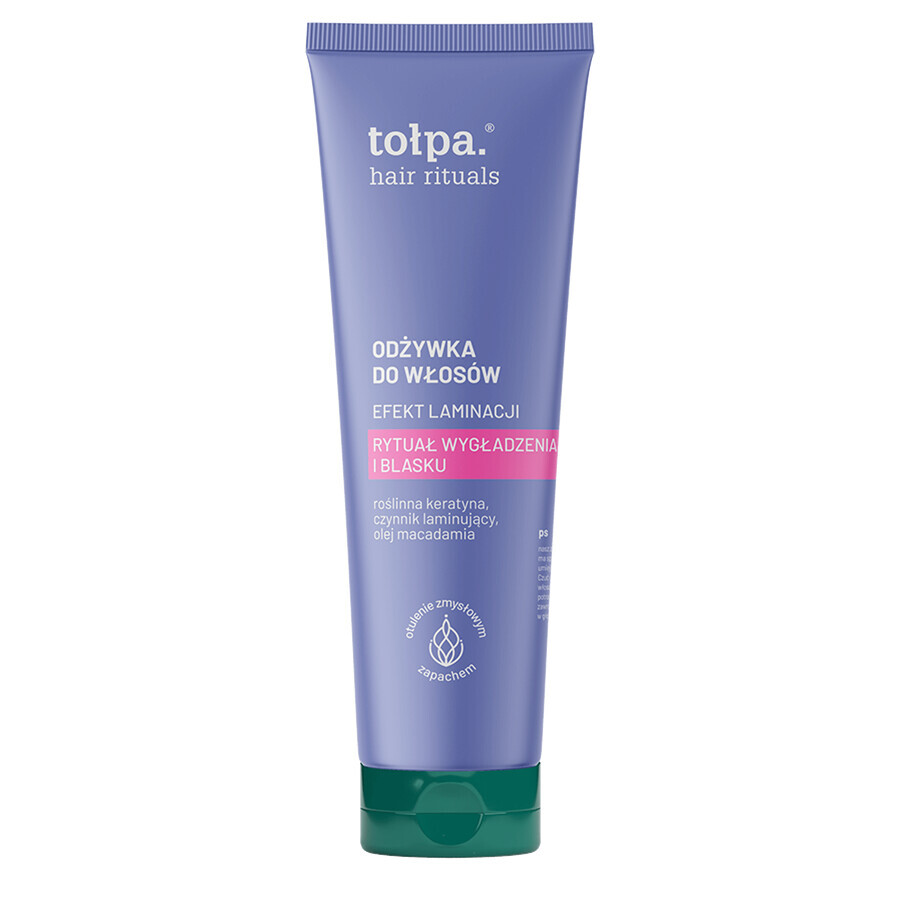 Tolpa Hair Rituals, smoothing conditioner for hair, laminating effect, 175 ml