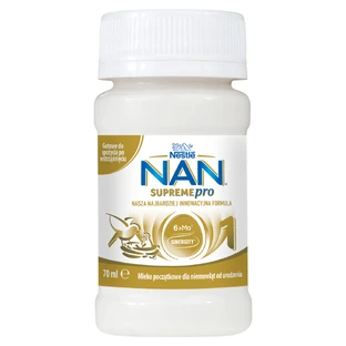 Nestlé NAN Supremepro 1 HMO, leche infantil lista, a partir del nacimiento, 70 ml