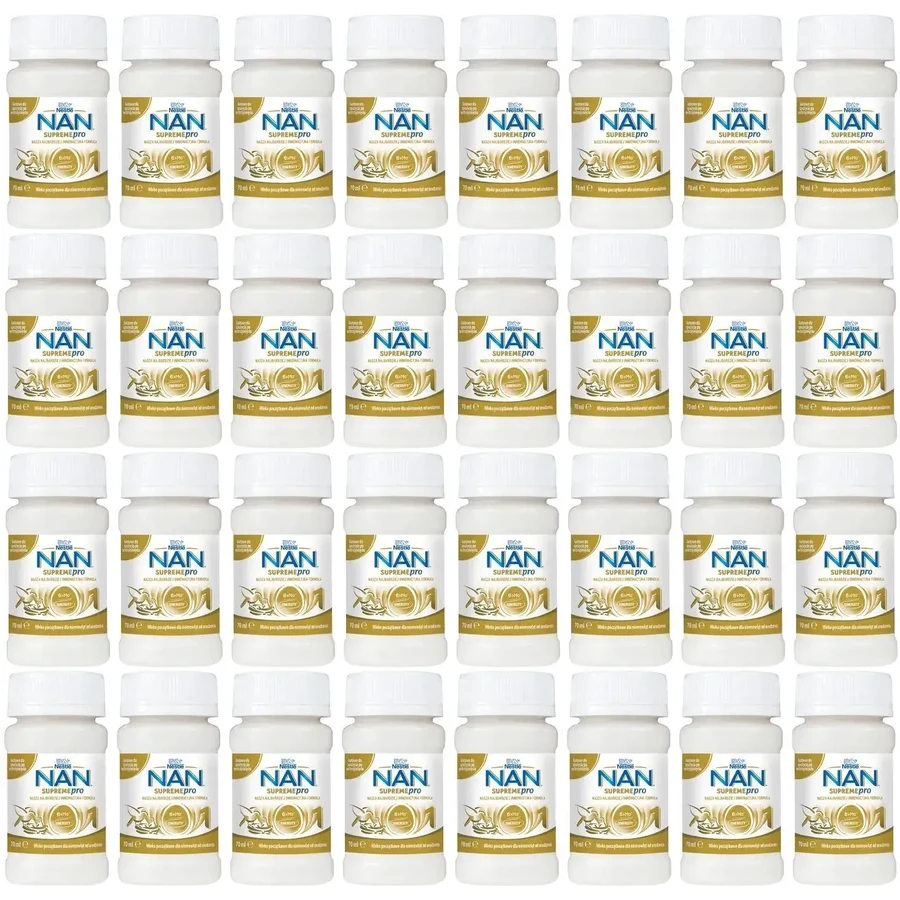 Nestlé NAN Supremepro 1 HMO, leche infantil lista, a partir del nacimiento, 70 ml