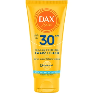 DAX Sun, emulsión protectora, cara y cuerpo, SPF 30, 50 ml